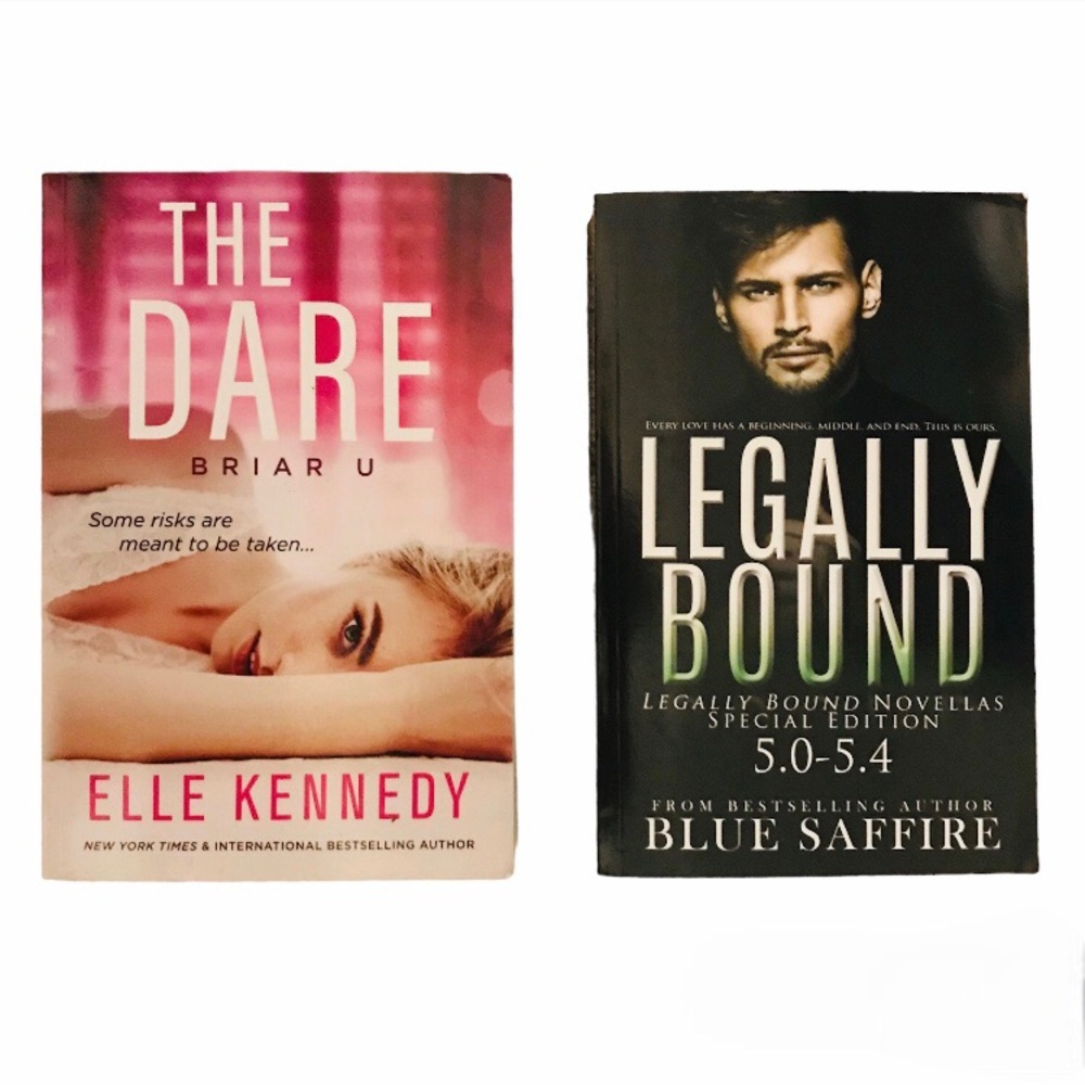 Romance Dirty Sexy Books The Dare Legally Bound Elle Kennedy Blue Saffire